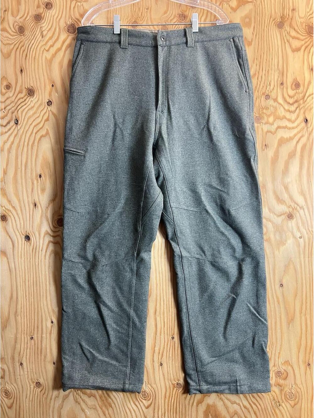 ibex Mens Ramble Wool Nylon Chino Pants 36x29 USA Heavyweight Trousers
